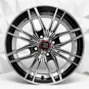 RIN 14X6 4-100 R1 SPORT 362 BLACK MACHINE FACE+UNDERCUT ET20 CB67.1 