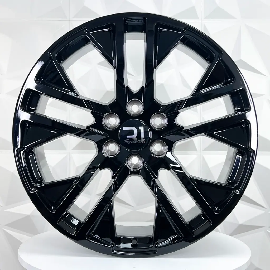 RIN 22X9 6-139.7 R1 SPORT C083 GLOSS BLACK ET20 CB78.1