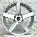 RIN 26X10 5-127 R1 SPORT 5198 SILVER MF ET25 CB83