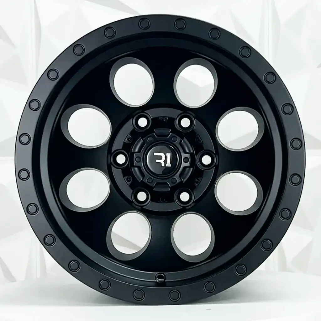 RIN 15X10 5-114.3 R1 SPORT QC812 MATE BLACK ET-44 CB83.1
