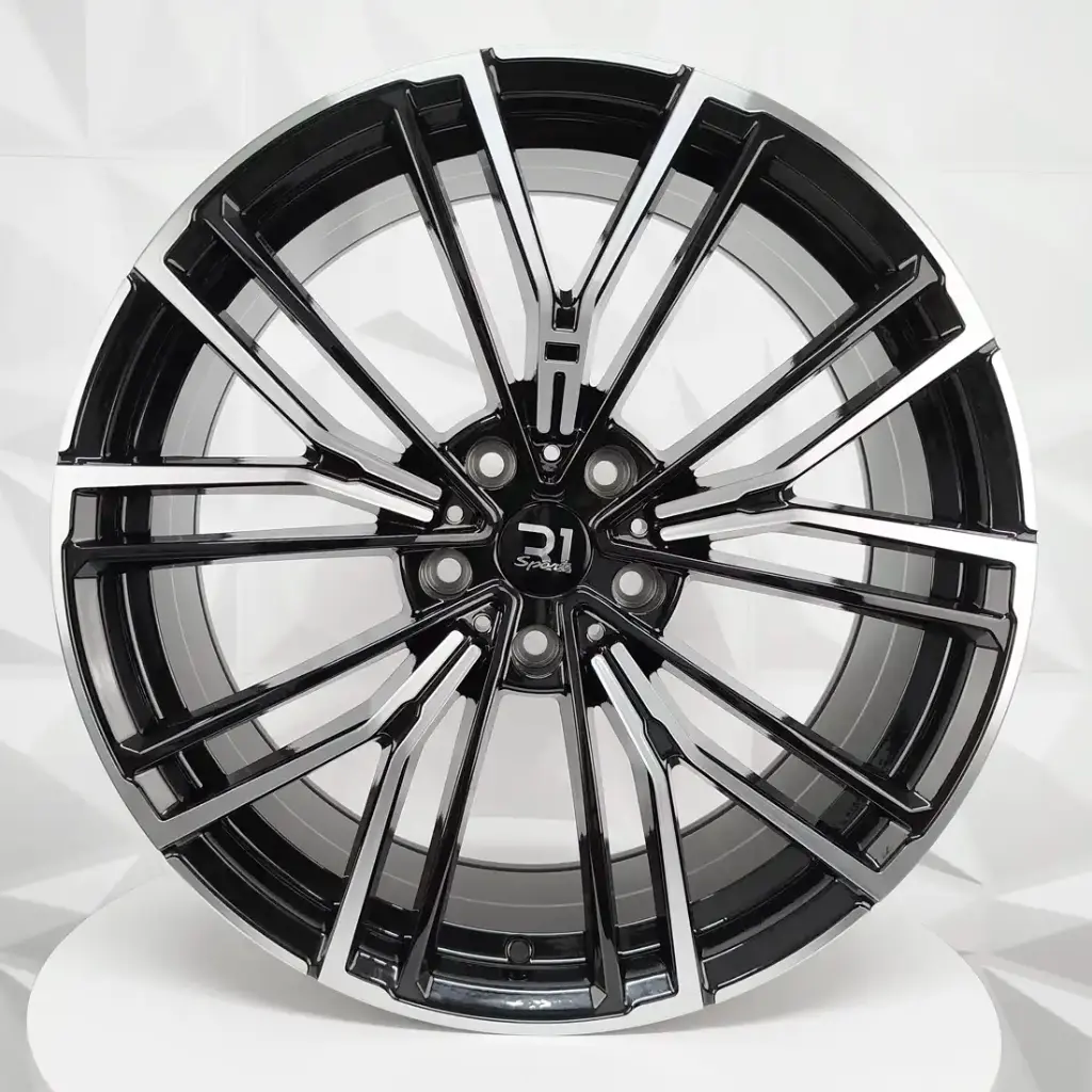 RIN 19X9 5-120 R1 SPORT BH2019 BLACK MACHINE FACE ET30 CB74.1