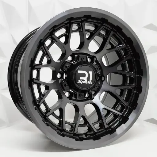 [158592] RIN 15X8 6-139.7 R1 SPORT RGW508 BMF+BLACK ET0 CB110 