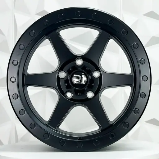 [177517] RIN 17X9 5-127 R1 SPORT LP126 FULL MATTE BLACK ET0 CB71.5
